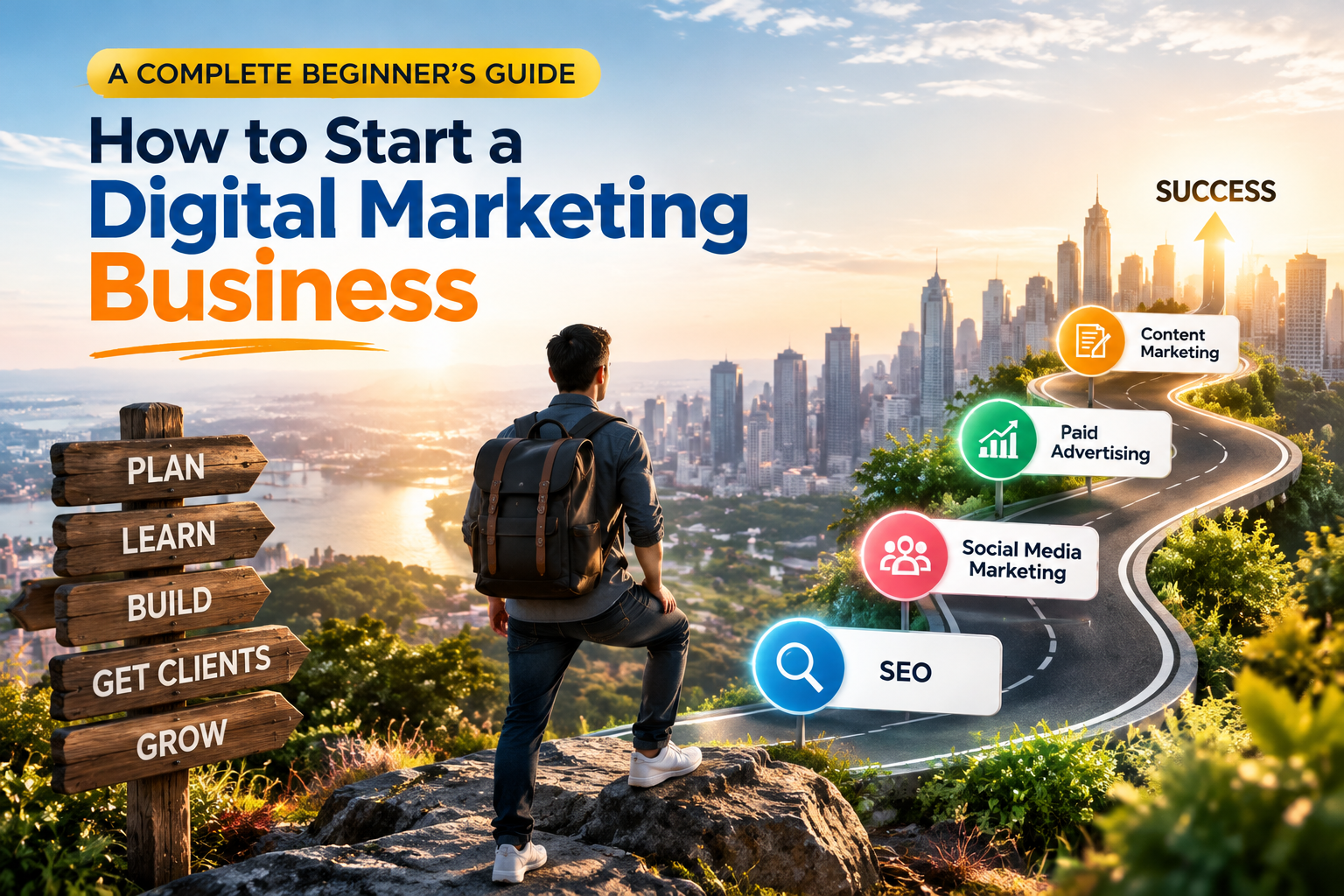 How to Start a Digital Marketing Business - Complete Beginner's Guide